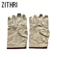ZITHRI 帆布手套 黄甲布 双