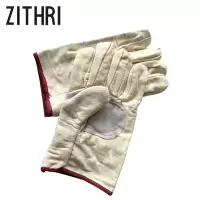 ZITHRI 帆布手套 均码 双