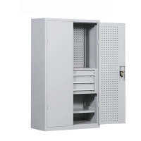 鑫睿辉 灰色工具柜 带网内三斗1000*500*1800mm 台
