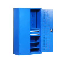 鑫睿辉 蓝色工具柜 带网内二斗1000*500*1800mm 台