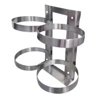 鑫睿辉 不锈钢灭火器固定架 双挂5kg 个