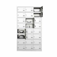 鑫睿辉 24门 餐盘柜 1025*400*1800mm 白色 台