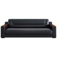 鑫睿辉 黑色三人沙发 185*74*78cm 张