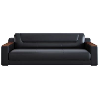 鑫睿辉 黑色三人沙发 185*74*78cm 张