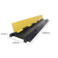 鑫睿辉 PVC线槽减速带 1000*320*22mm 个