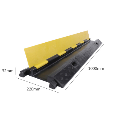 鑫睿辉 PVC线槽减速带 1000*320*22mm 个