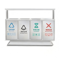 鑫睿辉 户外垃圾箱 125*36*97cm 个