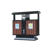 鑫睿辉 户外垃圾箱 双桶 个