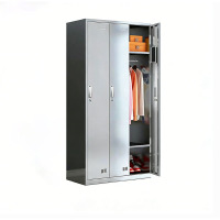 鑫睿辉 不锈钢三门更衣柜 1800*900*420mm 台