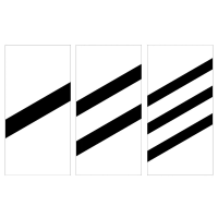 鑫睿辉高清反光路标耐用持久高可见度夜间安全指示牌