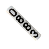 鑫睿辉 圆弧支柱号码牌 650*150mm 套