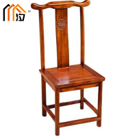 汐 餐椅 花梨色把