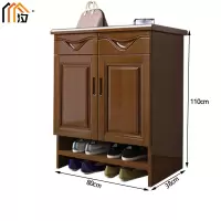 汐 木质鞋柜 二门 个