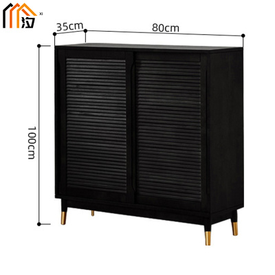 汐 鞋柜 烟熏黑 个