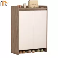 汐 木质鞋柜 灰橡木色 个