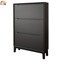 汐 翻斗鞋柜 高级黑 个