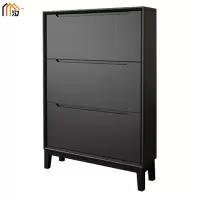 汐 翻斗鞋柜 高级黑 个