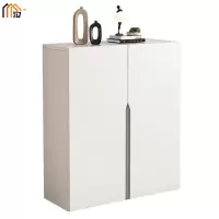 汐 鞋柜 奶油白 个