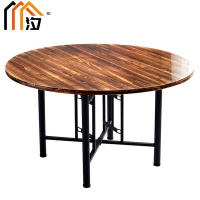 汐折叠餐桌1.8米张