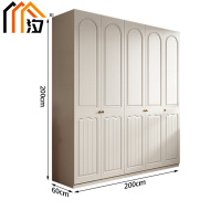 汐 木质衣柜 五门 台