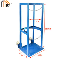 汐气瓶固定架 安全存放架 单瓶个