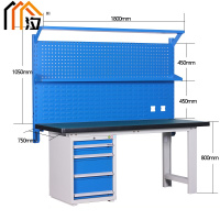 汐防静电钳工工作台 钳工桌180cm张