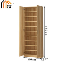 汐多层鞋柜两门个