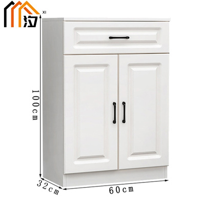 汐实木鞋柜两门个