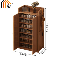 汐木质鞋柜八层个