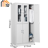 汐铁皮衣柜五门台