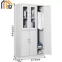 汐铁皮衣柜五门台