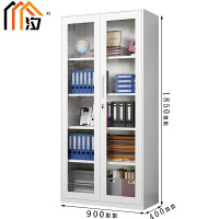 汐铁皮备品柜通玻台