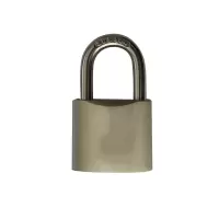 古韵家 GYJ-GS037 50mm 短梁仿不锈钢 叶片锁挂锁 (计价单位:个) 银色