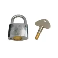 古韵家 GYJ-GS039 30mm 短梁仿不锈钢 叶片锁挂锁 (计价单位:个) 银色