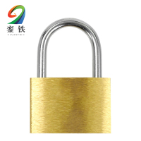 銮铁铜挂锁50mm单开把