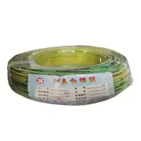 康菲索—阻燃塑铜线 ZR-BV—2.5mm² 黄绿色