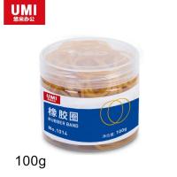 悠米(UMI) 1014 (黄)橡胶圈(100g/筒) 3筒装