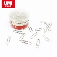 悠米(UMI) 1019 28mm 筒装银色回形针 3# 200枚/筒 5筒装
