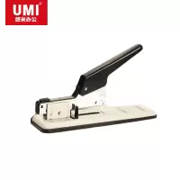 悠米 重型厚层订书机 2-100页 B03401X 黑+白 单个装