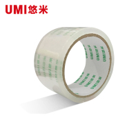 悠米 B05306C (超透)封箱胶带 60mm*100y 6卷/筒 单筒装