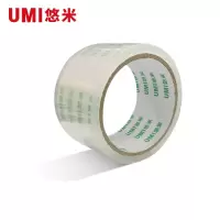 悠米 B05304C (超透)封箱胶带 60mm*40y 6卷/筒 单筒装