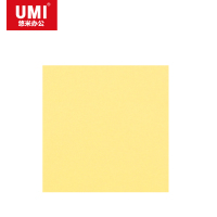 悠米 P02002Y 易事贴 76mm*76mm 黄色 12本/盒 单盒装