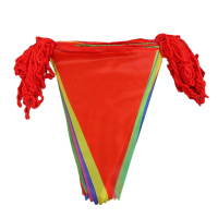 振之宏 小彩旗 三角旗串旗 中号长80米 彩旗150面 根