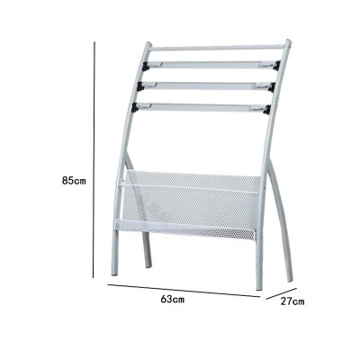 景冠达报刊架白色个