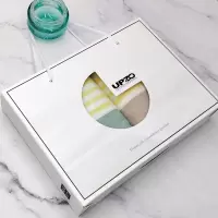 优品尚竹UPZO布艺中巾双条简装BY-202M盒