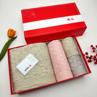 优品尚竹长绒棉毛浴巾套装YZ-3009X