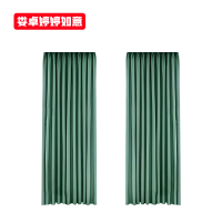 娄卓婷婷如意 简约卧室遮阳遮光隔热防晒客厅流星麻布窗帘 LZ-PF05 平方米(含轨道罗马杆等配件)