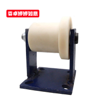 娄卓婷婷如意 刹车尼龙轮走行轮单边轮行走轮脚轮 110mm 个