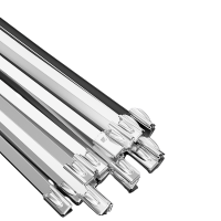 联岚304不锈钢自锁扎带桥架金属绑带杆号牌捆扎带/根