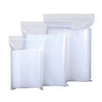 联岚加厚透明自封袋pe密封口包装袋收纳袋/12丝25*35cm/个